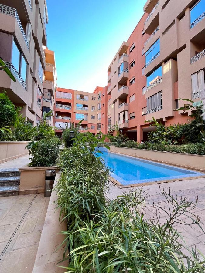 Bel Appartement A Marrakech En Residence Avec Piscine - Fibre & Netflix Marrakesh Luaran gambar